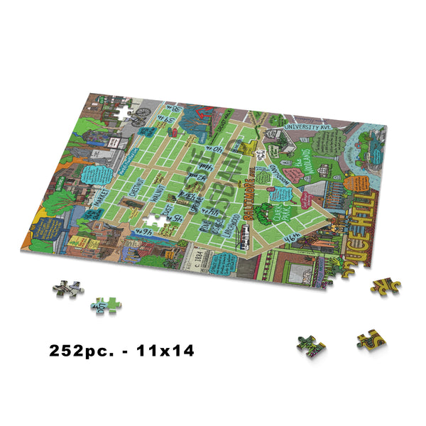 Spruce Hill, West Philly Puzzle