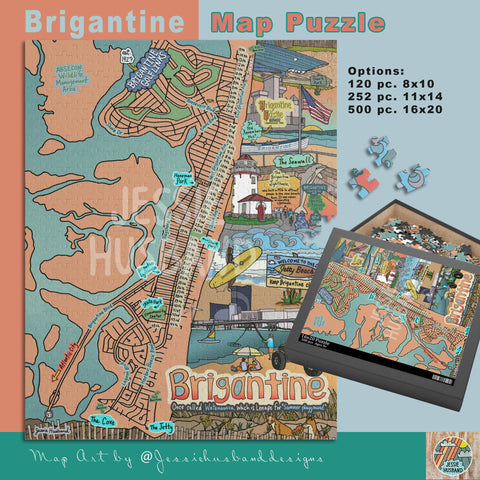 Brigantine Map Puzzle