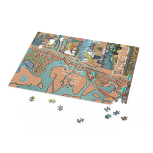 Brigantine Map Puzzle