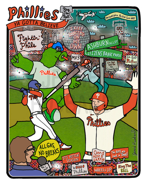 Phillies - They keep dancing on their own! - Jessie husband