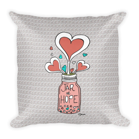 Jar of Hope Pillow - Jessie husband