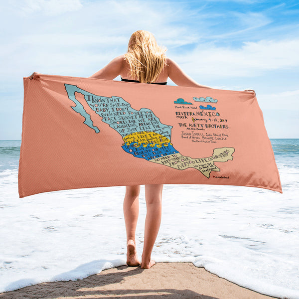 At The Beach Towel - 2017 - Jessie husband