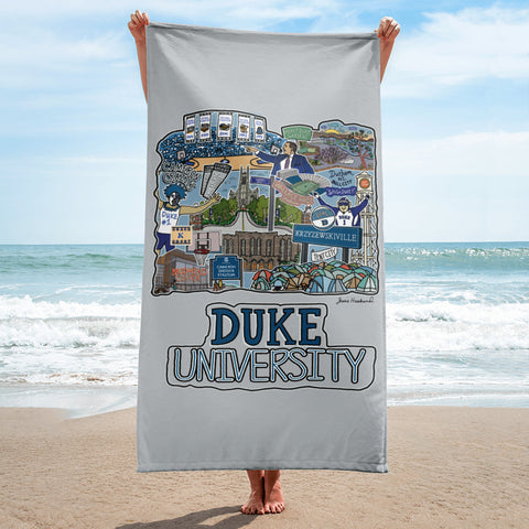 Duke University Beach Towel - Jessie husband